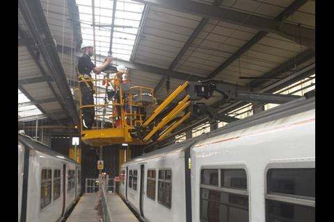 Greater Anglia has installed LED lighting at its Clacton depot.